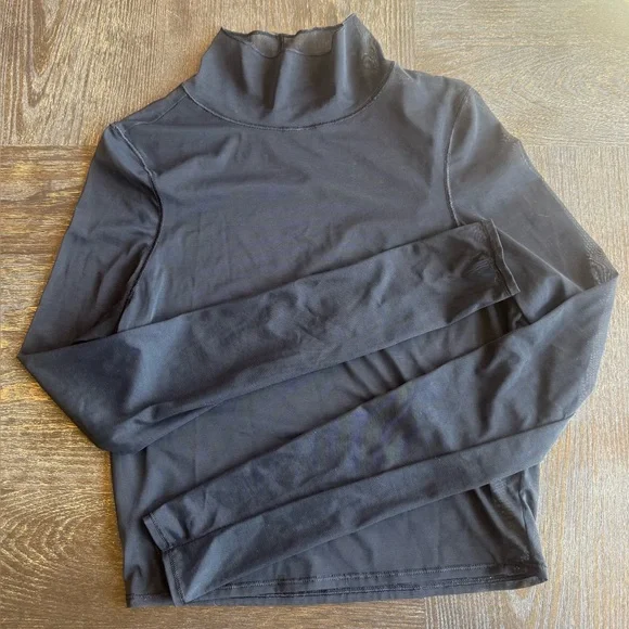 Savage X Fenty Black Sheer Mesh Top - Picture 4 of 5